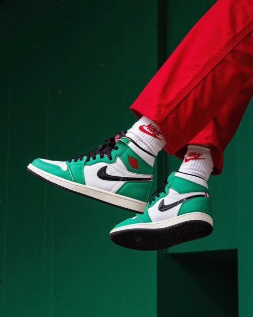 Nike Air Jordan 1 Lucky Green by dims_dps