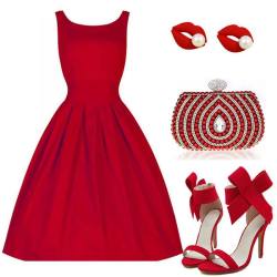 ideservenewshoesblog:  Red Celebrity Design Prom Shoes With Big Bowknot