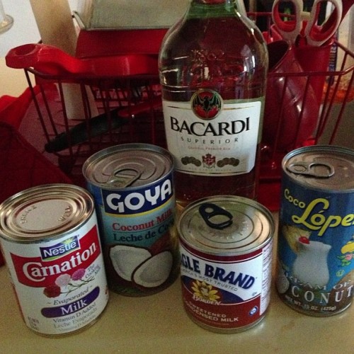 sexciidijah:  Getting ready for Christmas ❤🍹😎👍😁 #coquito #boricua