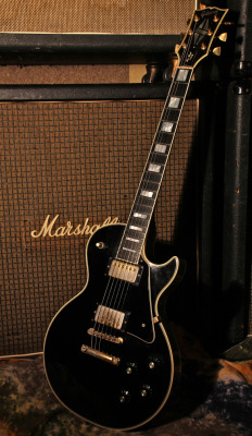 Bushdog:  Gibson ‘74 Les Paul Custom 