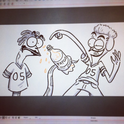 Some Sanjay and Craig fanart