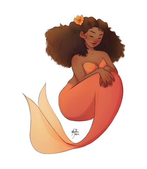 Mermay Day 27 I love how this one turned out, had a lot of fun with it. • • • #mermay @mermay_offici