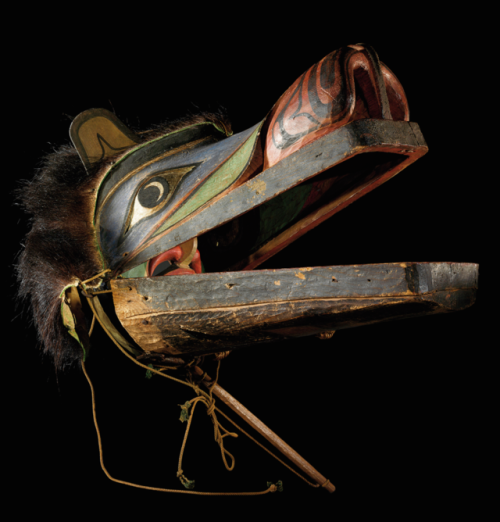 newguineatribalart:Kwakiutl mask Native American