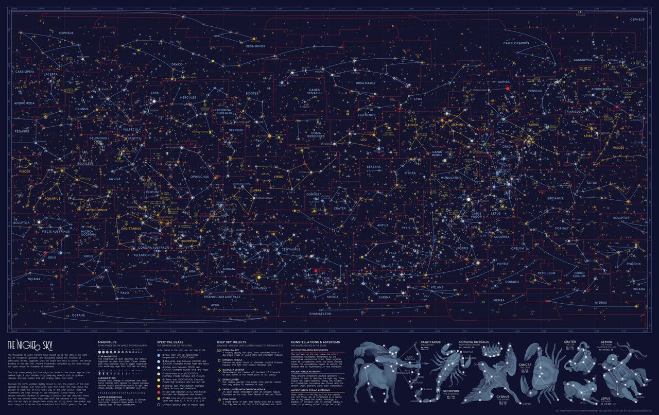 A Map Of Every Star You Can See From Earth Visual Data A Map Of Every Star You Can See From Earth Visual Data