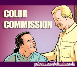 rolandocomix: Full, hot color commission