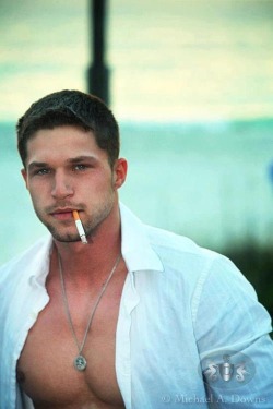 handsome-is-the-word:  smokepunk:  A SMOKEPUNK stud  Jon Doliana 