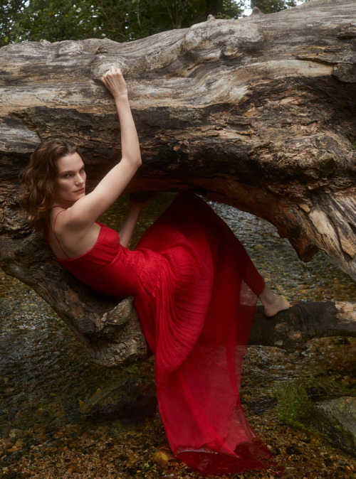 The Enchanted Forest (Part I) Lena Hardt by Agata Popieszynska Harper&rsquo;s Bazaar UK, 2021