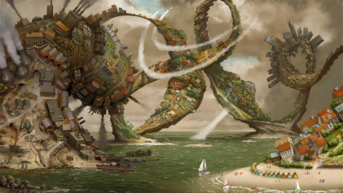cinemagorgeous:  Surreal beauty in the artwork of Simon Dominic. 