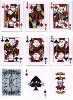 geekgadgets:  Futurama Playing Cards! 