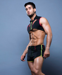 andrewchristian:  Getting into this limited edition GET INTO IT vest will not be a problem. Get 25% OFF. Use code: 25HOLIDAY  http://www.andrewchristian.com/index.php/get-into-it-vest.html