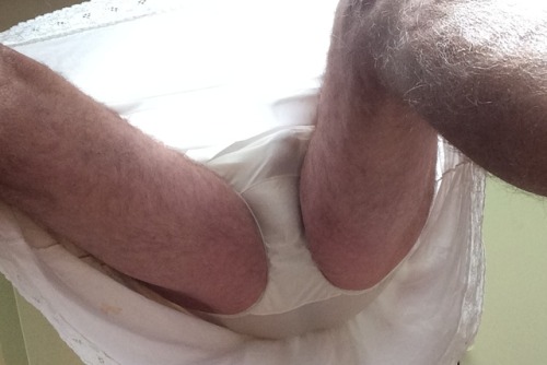 anotherratsass: Slide your hand up under my slip this morning and see what you find.