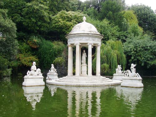 classical-beauty-of-the-past:  Villa Durazzo Pallavicini - Temple of Diana. Pegli, Italy  