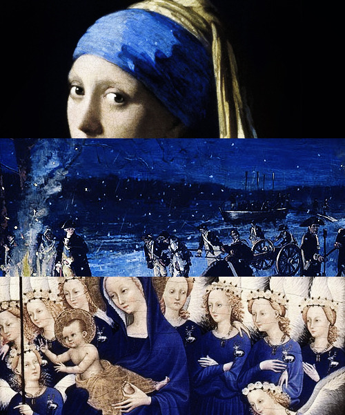 XXX  ART HISTORY MEME || [¼] colors: Blue photo