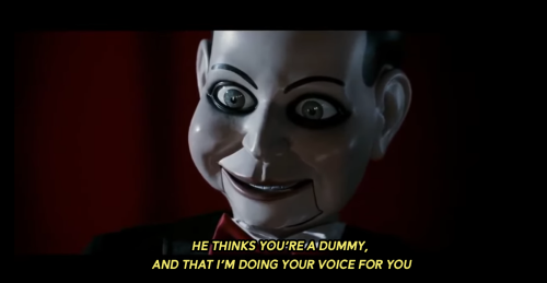 candyredterezii:Toys Are Very Loyal.Dolls (1987) // Dead Silence (2007) // The Boy II (2020) // May 