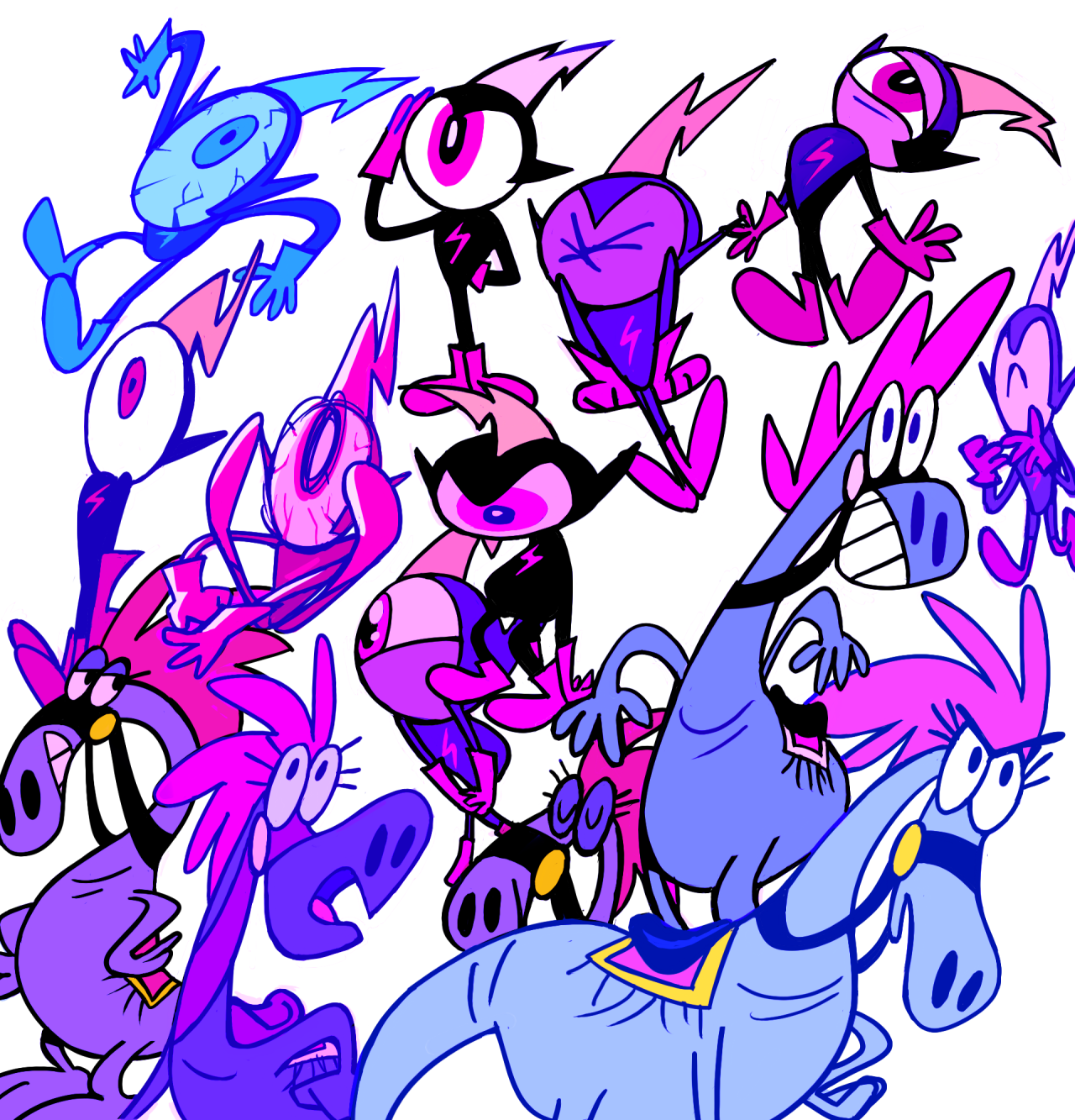 jcrowly:  Alright I’ll actually draw a complete pic next time, but here are some