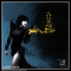 andieskittles:  iamizzac:  artlandofme:  Lady Gaga &amp; the OscarsMade this art for Lady Gaga of course. I hope you all love it!!!  TOTALLY LOOOOOOOOOOOOVE IT!!!  gorgeous like alwawsy james 😁