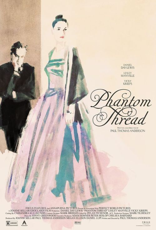 Phantom thread. Posters.