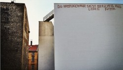 mitvergnuegenberlin:  &ldquo;Du hast doch nur Shiss so richtig aus Liebe zu küssen.&rdquo; 