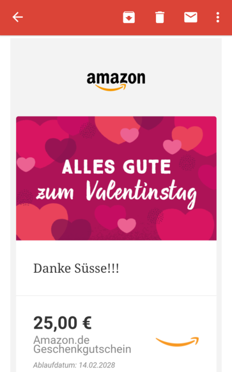 lars-wars87: sexyladyinsane: Danke Alex, you made my valentine’s Day❗ Werd mir was schönes davon kau