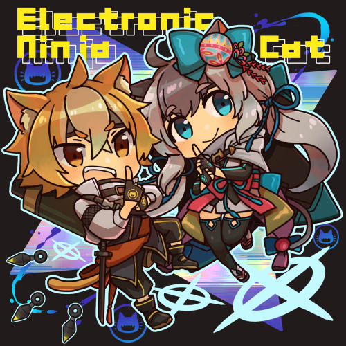 Electronic Ninja Cat(2021/02/22)