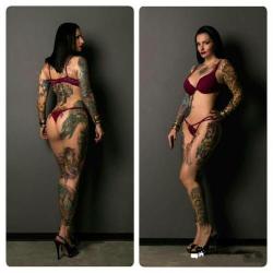 tattoogirls66:love this tattooed beautys