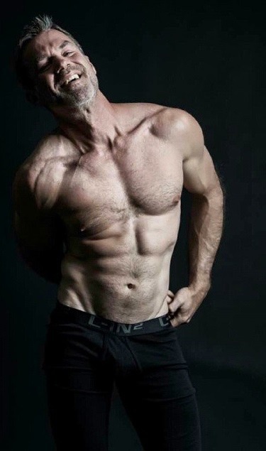 silverfoxmen: Christopher Gernon, model  Hot daddy