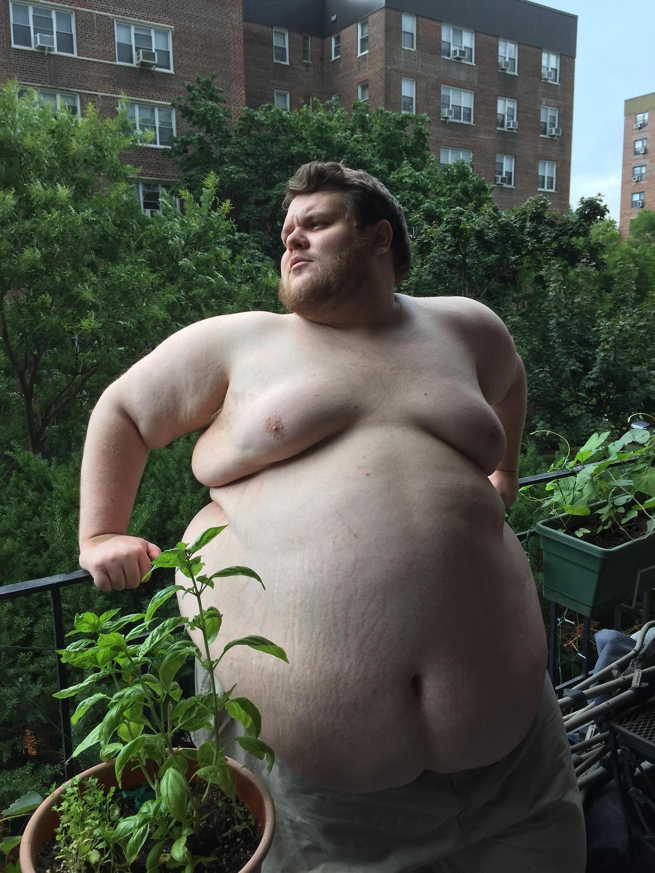fatbestfriend:  fatbestfriend:  I did this small photo shoot on my balcony in 2016.