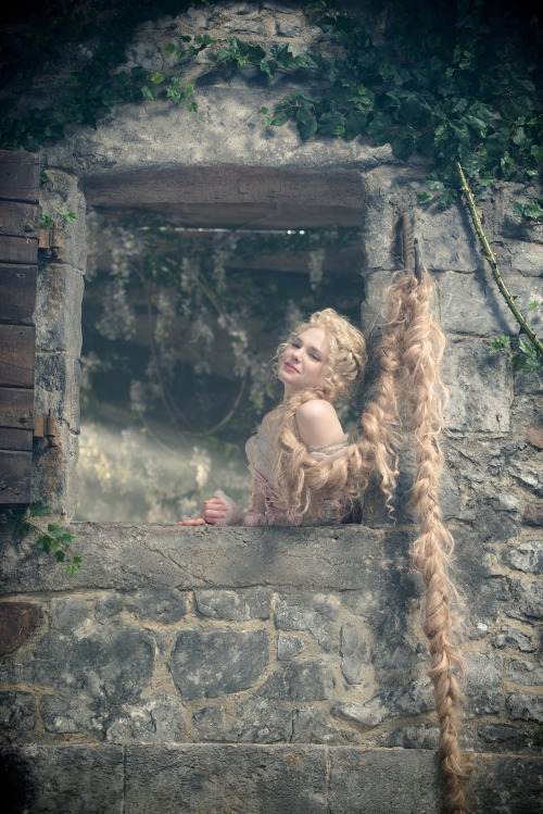 MacKenzie Mauzy as Rapunzel in the upcoming Disney film Into the Woods (2014).
