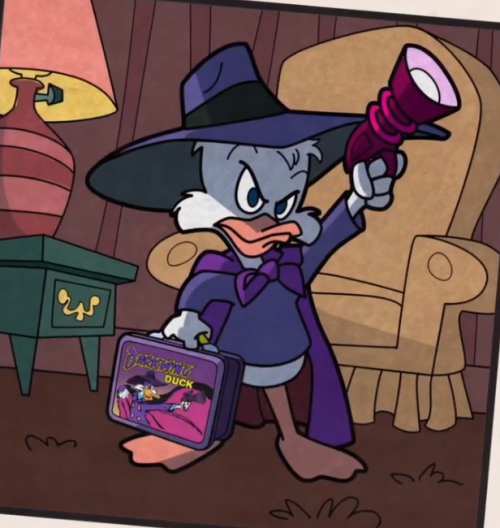 glowing-gravity:THE ORIGIN OF DARKWING DUCK…And, once again in a massive ego move, Darkwing is inspi