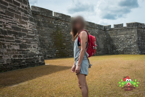 littlefroganddaddy: Pullup DayWe made a trip to St. Augustine to explore the fort and the oldest cit