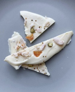 wild-gastronomy:White Chocolate Bark with porn pictures