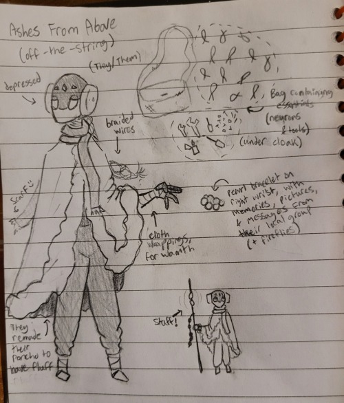 Reference For Ash Off-the-string!! And No, It's Not An Au (though Me And Moth Are Cooking Up One Of Those