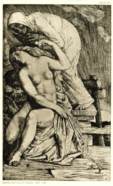 William Strang (1859-1921), &lsquo;Death and Life in Death&rsquo;, &ldquo;Etchings of William Strang