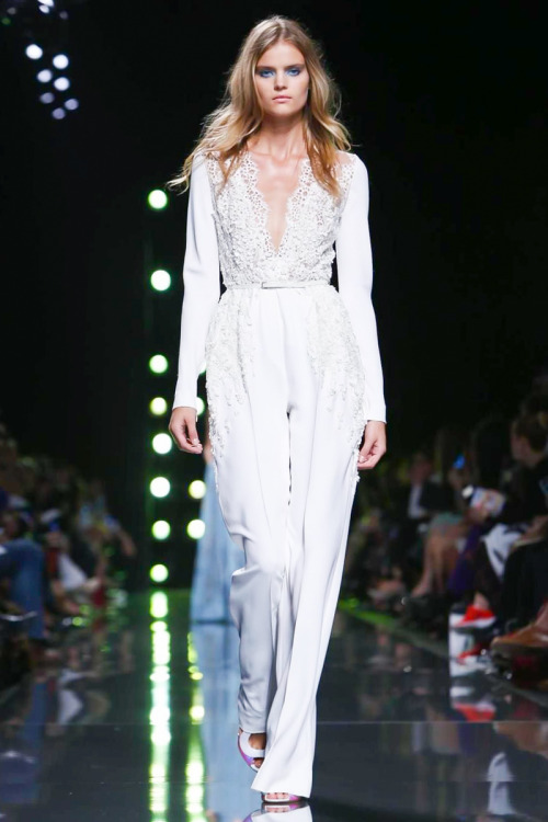 highfashionandmakeup: Elie Saab - Ready To Wear - Spring/ Summer 2015 Paris Fashion Week Credit: now