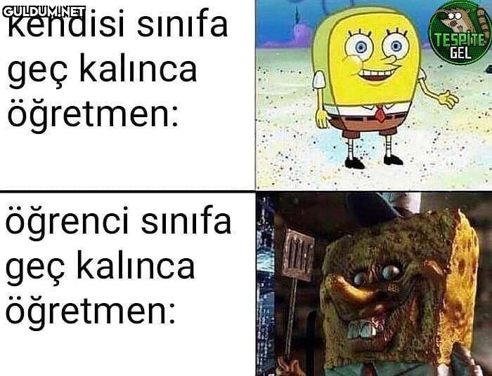 Öğretmen geç kalabilir ama...