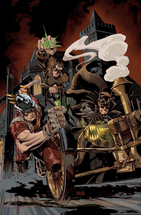 nomalez:DC COMICS New 52 Goes STEAMPUNK in porn pictures