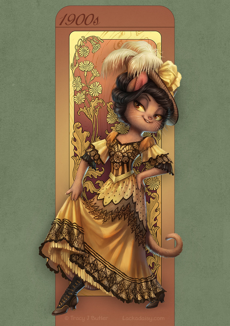 lackadaisycats:  A 20th century revue, as performed by Ivy Pepper.  The intended