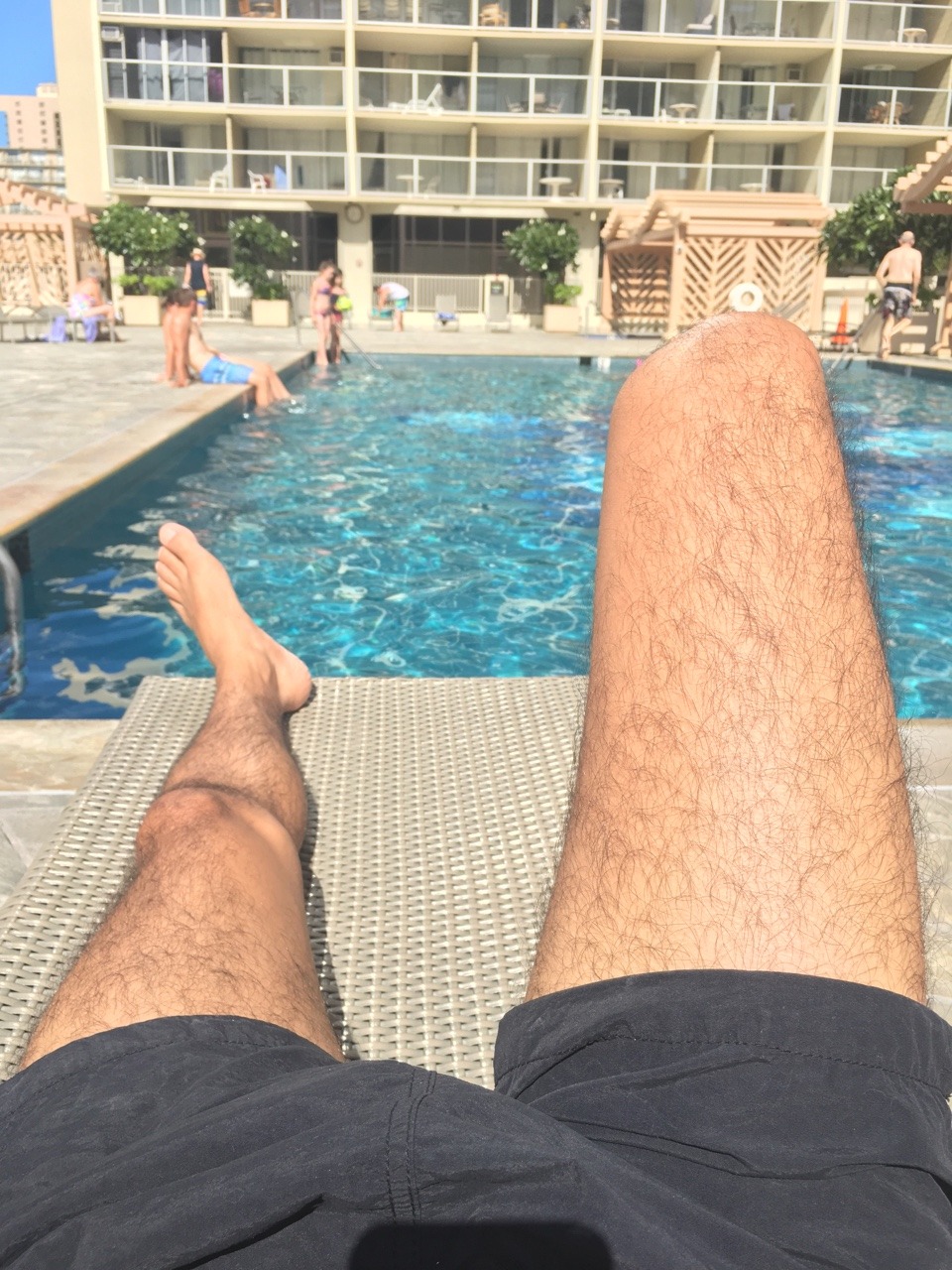 Warm weather.