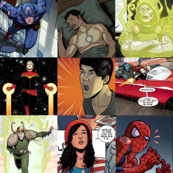 Mscaptainmarvel:  Marvel Meme Nine Artists (4/9): Jamie Mckelvie 