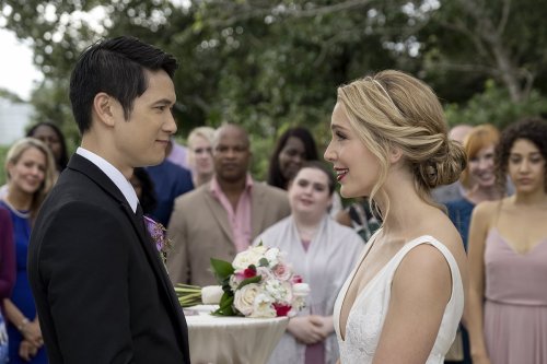 Promotional photos of “All My Life”, starring Harry Shum Jr. and Jessica Rothe