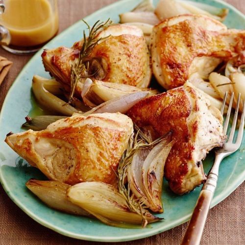 Our fave 5-ingredient fall recipes (like Easy Pan-Roasted Chicken) highlight in-season produce while