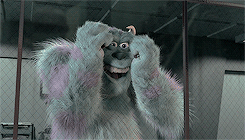 graceburgess: Come on, pal. If you start crying, I’m gonna cry, and I’ll never get through this. I’m sorry I wasn’t there for you, but I am now. Hey, Sulley, I am baring my soul here. The least you can do is pay attention!  