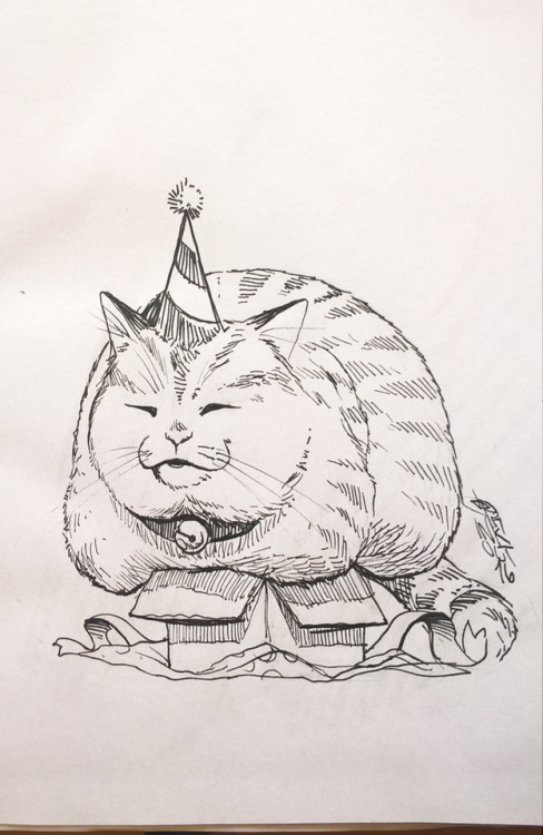 My third week of this year’s Inktober: Mysterious. Fat. Graceful. Filthy. Cloud. Deep. Furious