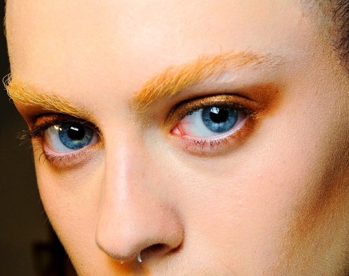 isteiro:make-up @ Alexander Wang S/S 2015 at NYFW