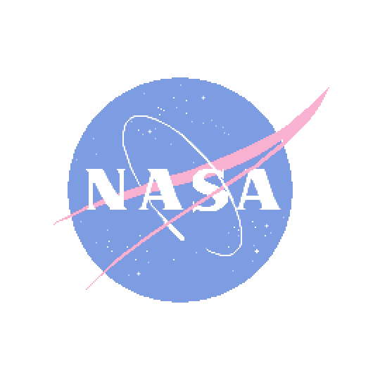 ofc i had to make an aesthetic version of the nasa logo~~~ and yes its free to use!