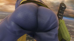 ladytrollutena:  Captain Falcon’s ass appreciation