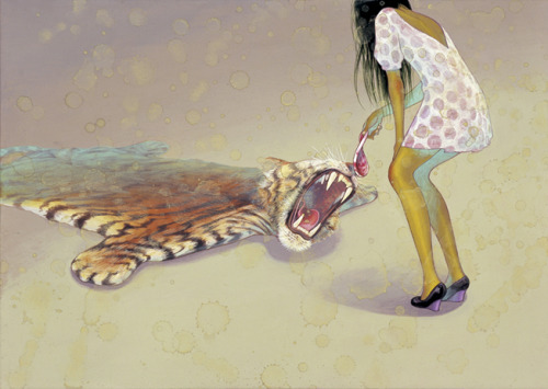 iamasf:  「 寅 1 」” Tiger 1 “ 「 寅 2 」” Tiger 2 “ by Fuco Ueda 