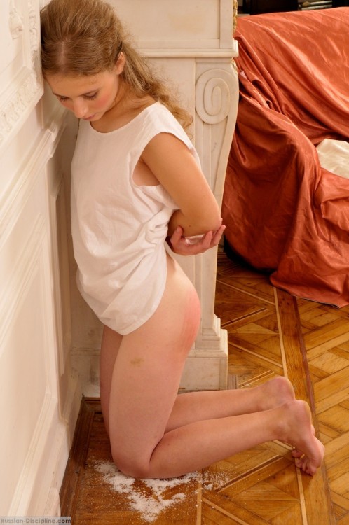 masterbobi:  Corner time kneeling on salt adult photos