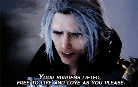thechocobros:Ravus showing that his sister was his only preoccupation all along |