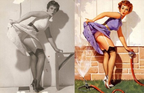 Gil elvgren pin up girl